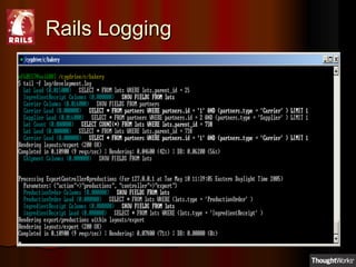 Rails Logging 