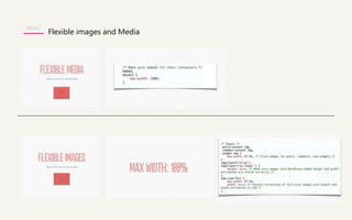 Flexible images and Media 
WHAT 
 