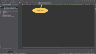 json ﬁle
 