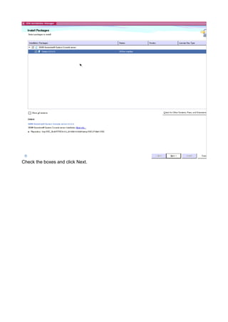 Check the boxes and click Next. 
 