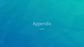 Appendix
 