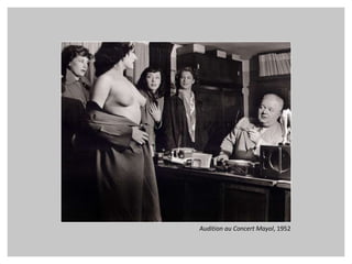 AuditionauConcertMayol, 1952