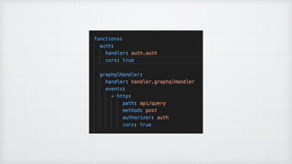 Serverless and GraphQL