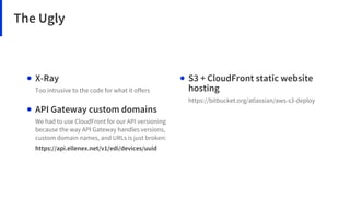 Serverless in AWS: The Good, The Bad and The Ugly