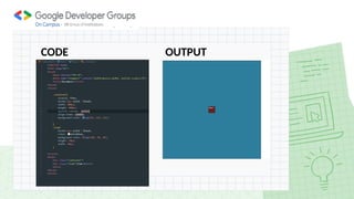 CODE OUTPUT
 