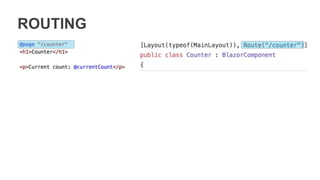ROUTING
 
