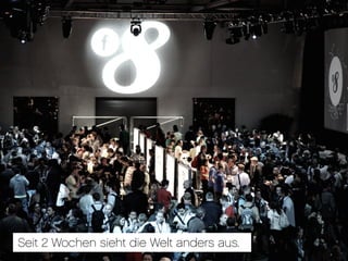 Seit 2 Wochen sieht die Welt anders aus.
 