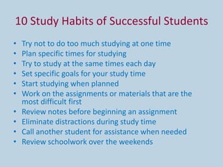 How To Study Effectively