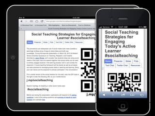Social Teaching Strategies for Engaging Today's Active Learner