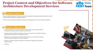 Software Architecture Development Proposal PowerPoint Presentation Slides
