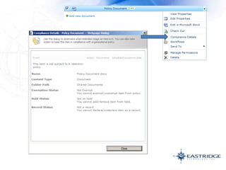 Solve Todays Problems with 10 New SharePoint 2010 Features