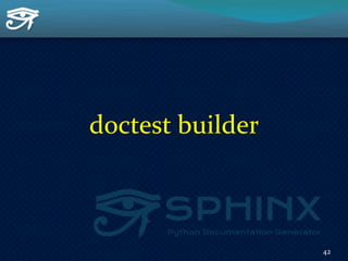 doctest builder
42
 