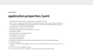 application.properties/yaml
 