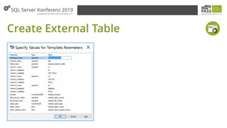 Create External Table
 