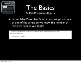 Using SQLite