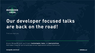 MongoDB .local Houston 2019: Jumpstart: From SQL to NoSQL -- Changing Your Mindset [MongoDB]