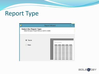 Report Type

 