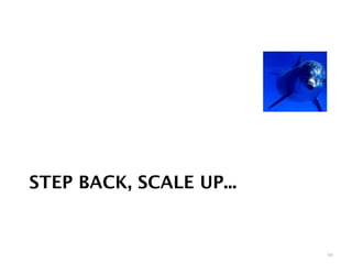 STEP BACK, SCALE UP...


                         94
 