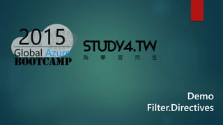 Filter.Directives
Demo
 