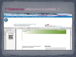TAREA SEMINARIO 3: BUSQUEDA EN CINHAL