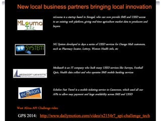 Telecom API Event 2014 Summary