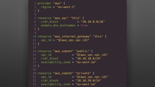 Terraform modules and (some of) best practices