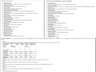 Software Testing notes
