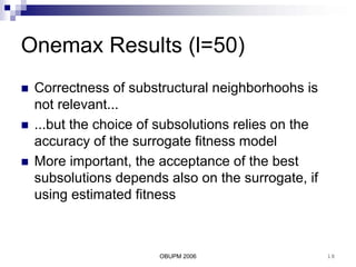 The Bayesian Optimization Algorithm with Substructural Local Search