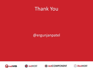 Thank You
@ergunjanpatel
 