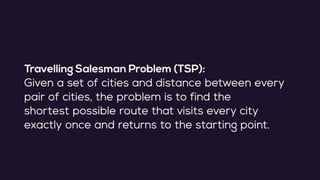 Travelling salesman dynamic programming
