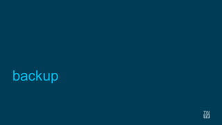 © 2018 Cisco and/or its affiliates. All rights reserved. Cisco Confidential
backup
 