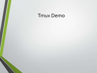 Tmux Demo
 
