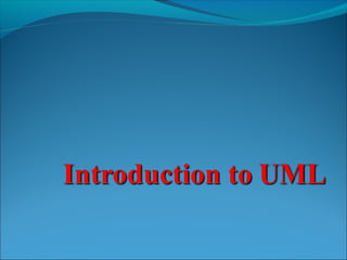 Unit  1( modelling concepts & class modeling)