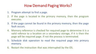 OSV - Unit - 6 - Memory Management
