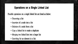 Singly Linked List - Singly Linked List - Part -1