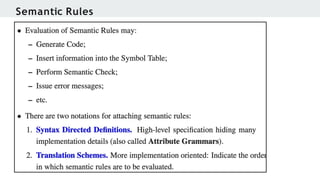 Semantic Rules
 