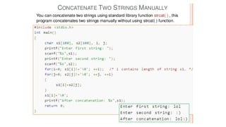 UNIT 4C-Strings.pptx for c language and basic knowledge