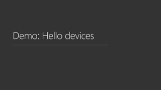Universal windows platform - Application development done right
