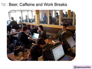 @OptimiseOrDie
1d : Beer, Caffeine and Work Breaks
 
