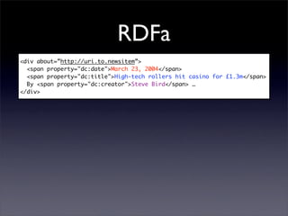 Semantic Web Technologies for HCI