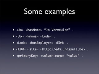Semantic Web Technologies for HCI