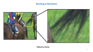 17
Blocking or Blockiness
Reference frame
 
