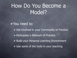 How Does the 21st Century Teacher Help the Networked Student Learn?