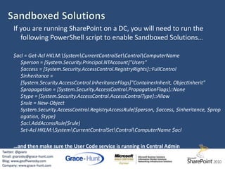 Developer DashboardAdditional Information on…Service Calls