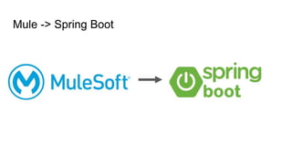 Mule -> Spring Boot
 
