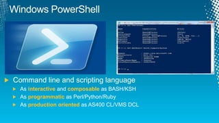 AgendaIntroduce Windows PowerShellLearning to learn PowerShellDrill into utility cmdletsWord from PowerShellCommunity.orgQ&A!Have some FUN!