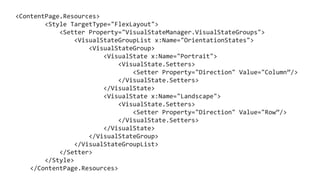 Optimizing and Extending Xamarin.Forms iOS, Android, and UWP Apps