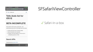 ✓ Safari-in-a-box
 