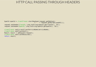 HTTP CALL PASSING THROUGH HEADERS
 