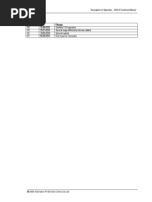 Revision History Revision Date Change: Description of Operation - DAD-N Technical Manual